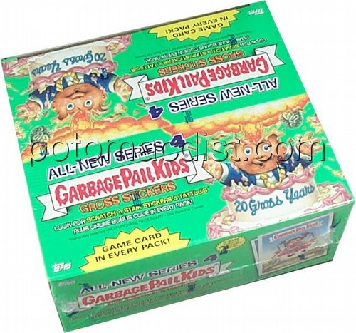 Garbage Pail Kids All New Series 4 [2005] Gross Stickers Box [Retail]