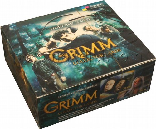 Grimm TV Show Trading Cards Box
