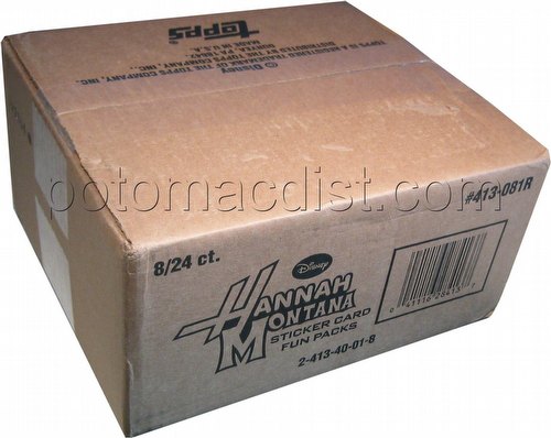 Hannah Montana Sticker Cards Box Case [Hobby/8 boxes]