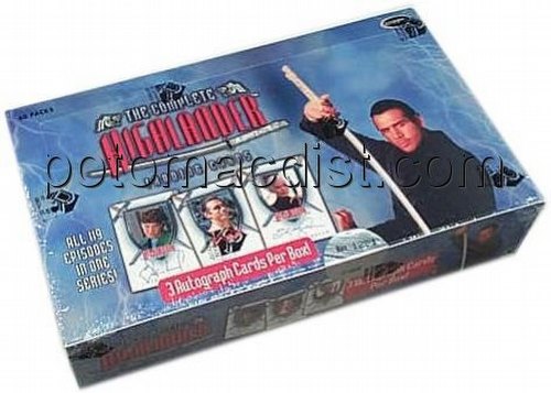 The Complete Highlander Trading Cards Box