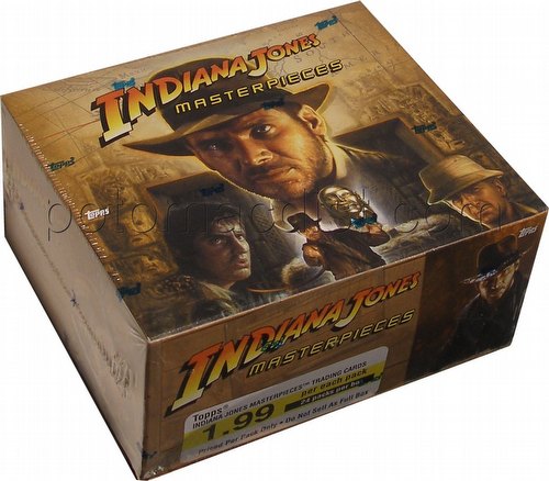 Indiana Jones Masterpieces Trading Cards Box [Retail]