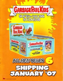 Garbage Pail Kids All New Series 6 [2007] Gross Stickers Box