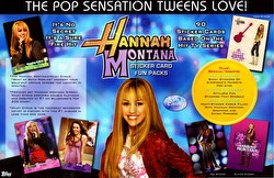 Hannah Montana Sticker Cards Box [Hobby]