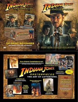 Indiana Jones Masterpieces Trading Cards Box Case [Hobby/8 boxes]