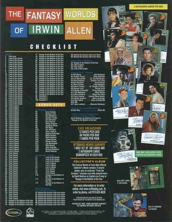 Fantasy Worlds of Irwin Allen Trading Cards Box Case [12 boxes]