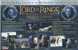 Lord of the Rings Return of the King Movie Trading Cards Box [1st wave]