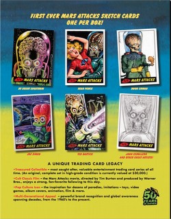 Mars Attacks Heritage Trading Cards Box Case [8 boxes]