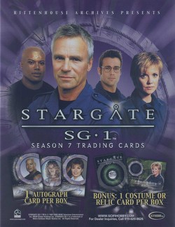 Stargate SG-1 Season 7 Trading Cards Box Case [International/12 boxes]
