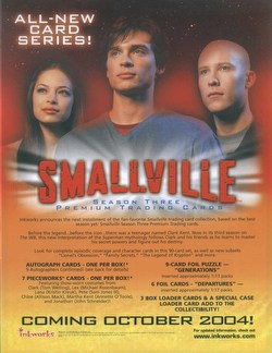 Smallville Season 3 Trading Cards Box