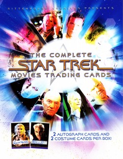 The Complete Star Trek Movies Trading Cards Box Case [12 boxes]