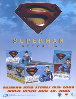 Superman Returns Movie Trading Cards Box