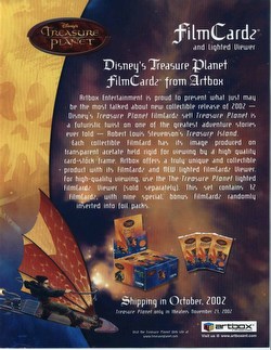 Treasure Planet Film Cards