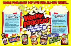 Wacky Packages All New Series 5 Stickers Box [Topps]
