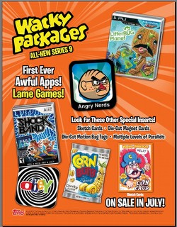 Wacky Packages All New Series 9 Stickers Case [2012/Hobby/8 Boxes]