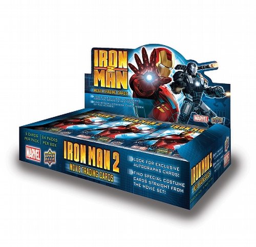 Iron Man Movie 2 Trading Cards Box Case [12 boxes]