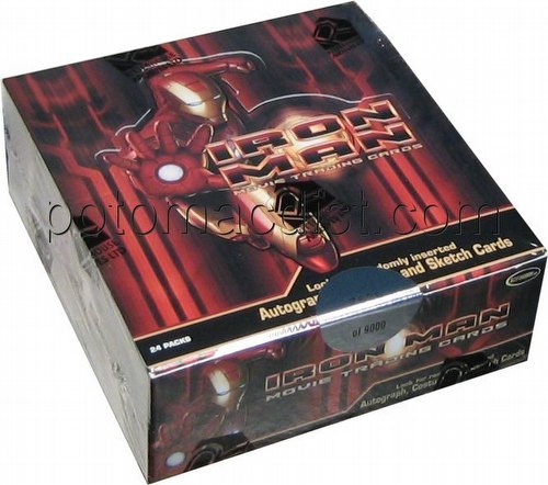 Iron Man Movie Trading Cards Box