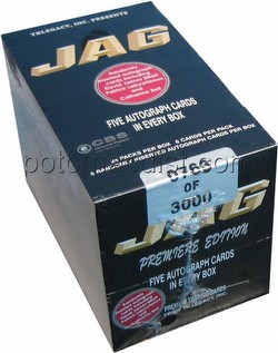 J.A.G. JAG Trading Cards Box