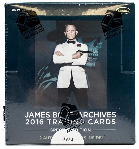 James Bond Archives 2016 SPECTRE Edition Trading Cards Box