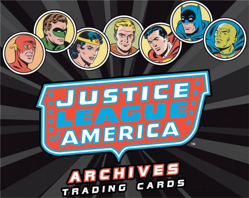 Justice League of America Archives Trading Cards Binder Case [4 binders]