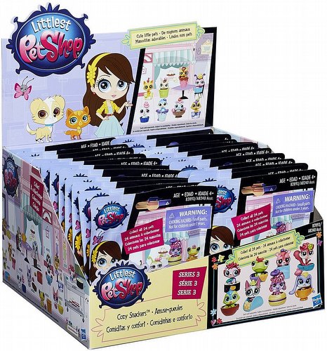 Littlest Pet Shop: The Littlest Pet Collection 2015 Series 3 Cozy Snackers Blind Bags Box