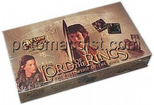 Lord of the Rings Fellowship of the Ring Action Flipz Trading Cards Box [Retail]
