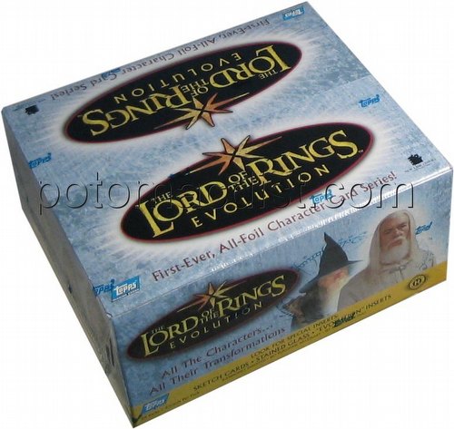 Lord of the Rings Evolution Trading Cards Box [Hobby]