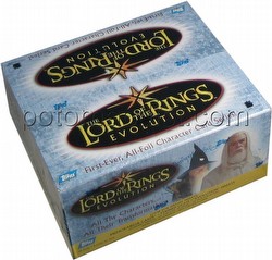 Lord of the Rings Evolution Trading Cards Box [Retail]
