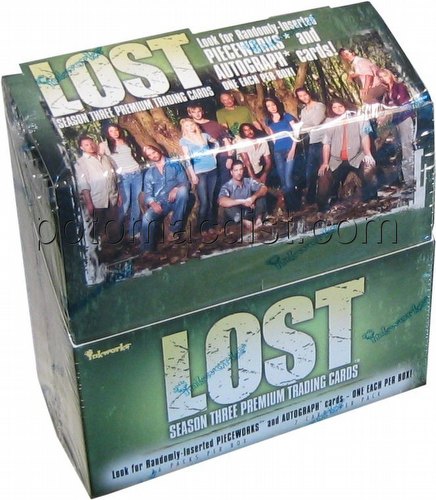 Lost Season 3 Premium Trading Cards Box