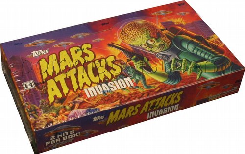 Mars Attacks Invasion Trading Cards Box [Hobby]