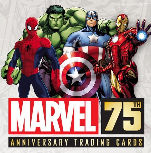 Marvel 75th Anniversary Trading Cards Box Case [12 boxes]