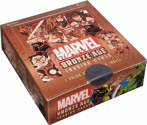 Marvel Bronze Age (1970-1985) Trading Cards Box