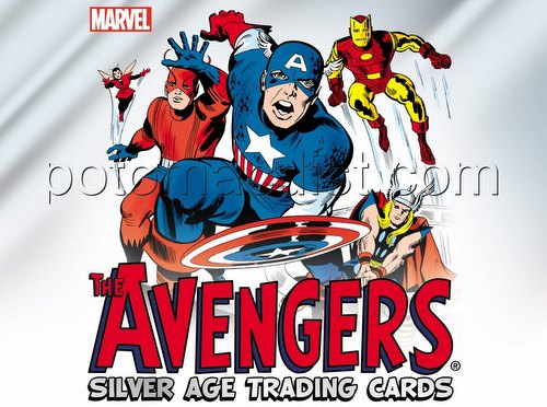 Marvel: The Avengers Silver Age Trading Cards Binder Case [4 binders]