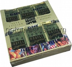 Marvel Masterpieces 1994 [94] Trading Cards Box [Jumbo packs]