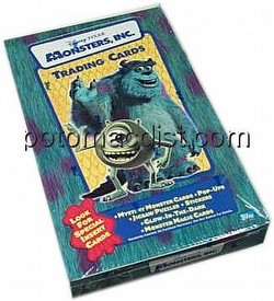 Monsters Inc. Trading Cards Box