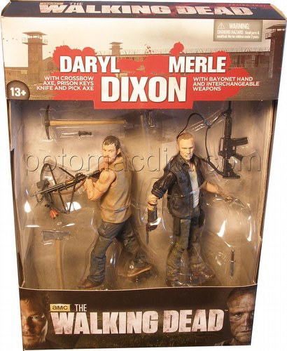 McFarlane Walking Dead TV Series 4 The Dixon Brothers Figure 2-Pack