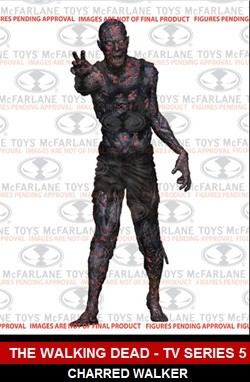 McFarlane Toys Walking Dead TV Series 5 Charred Walker Figure