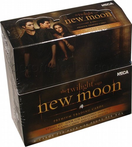 Twilight New Moon Update Set Trading Cards Box