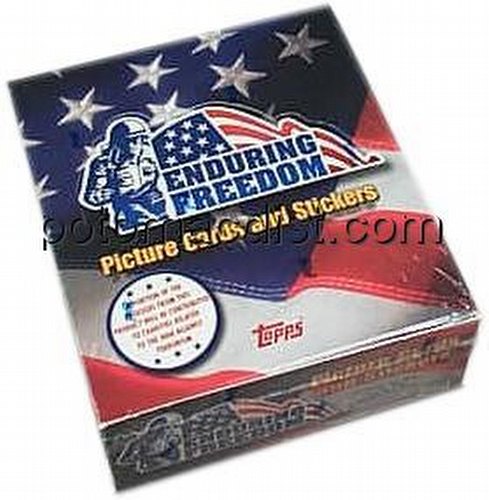 Enduring Freedom Trading Cards Box