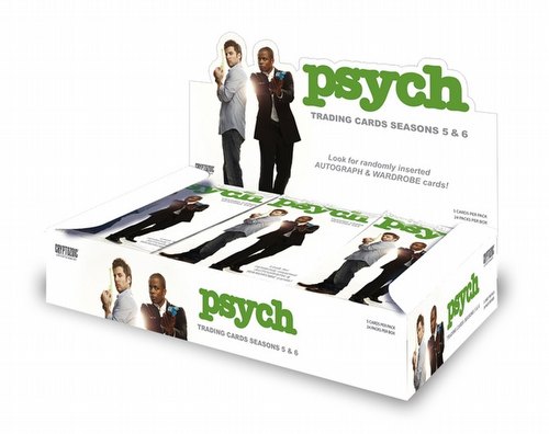 Psych Seasons 5 - 8 Trading Cards Box Case [12 boxes]