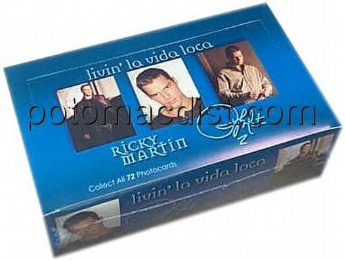 Ricky Martin Photocards Trading Cards Box
