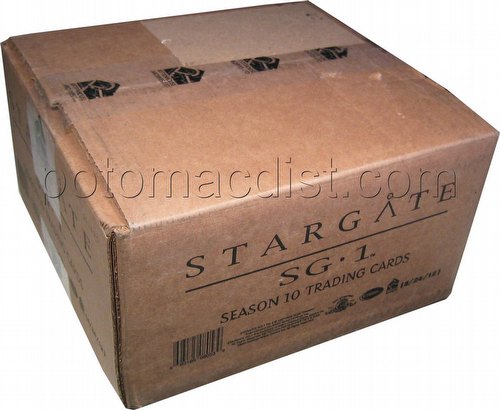 Stargate SG-1 Season 10 Trading Cards Box Case [12 boxes]
