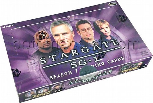 Stargate SG-1 Season 7 Trading Cards Box [United Kingdom Version]