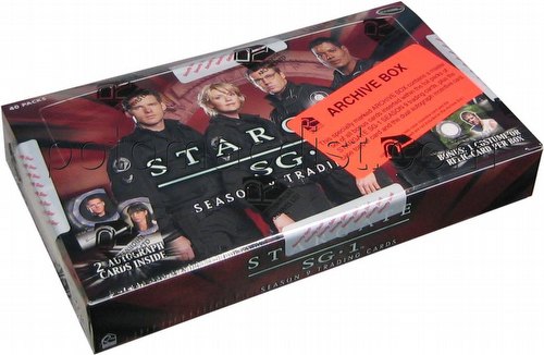 Stargate SG-1 Season 9 Trading Cards Archive Box