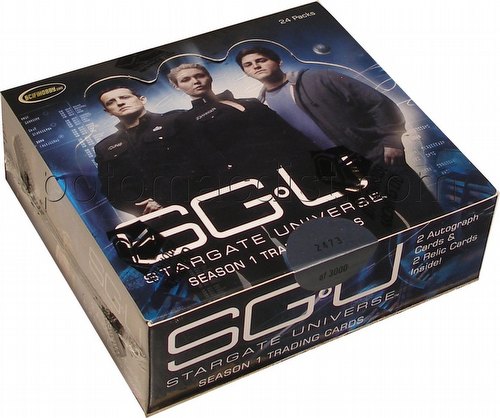 Stargate Universe Season 1 Trading Cards Box
