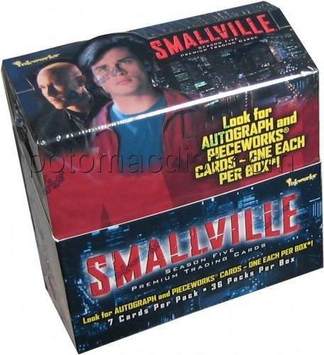 Smallville Season 5 Premium Trading Cards Box