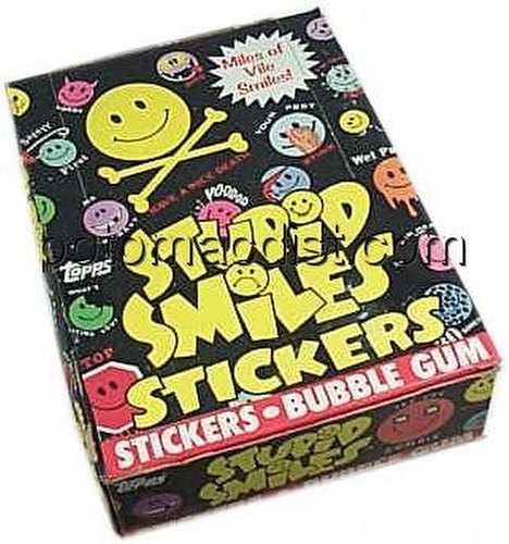 Stupid Smiles Trading Cards Box