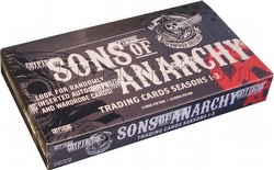 Sons of Anarchy Seasons 1-3 Trading Cards Box