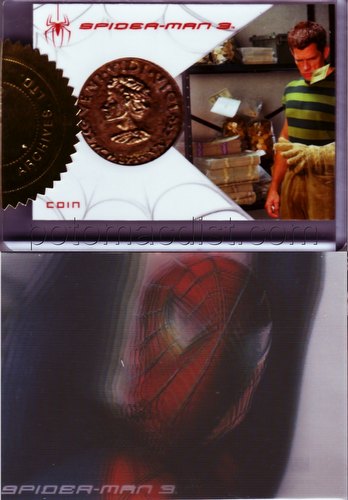 Spiderman (Spider-Man) 3 Movie Trading Cards Expansion Set B (11 Base/2 Lenticular/2 Prop Cards)