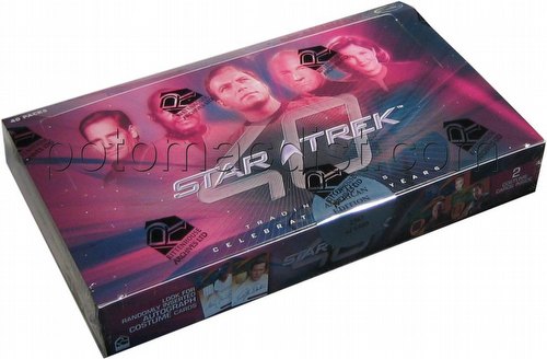 Star Trek 40th Anniversary Trading Cards Box [North American Edition]