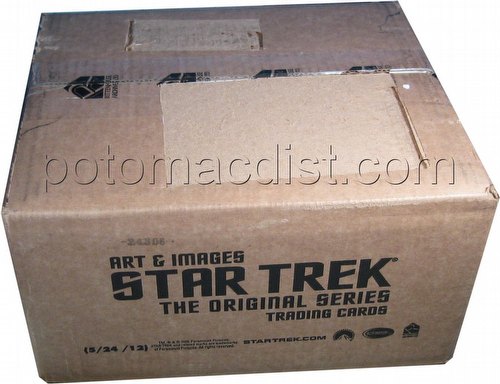 Star Trek The Original Series Art & Images Trading Cards Box Case [12 boxes]